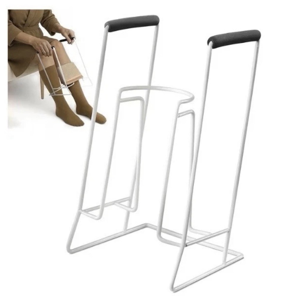 Zipcase Stocking Donner, Tool to Put On Compression Socks Calve Size 16” & Under